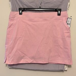 Pink and whit pin strip